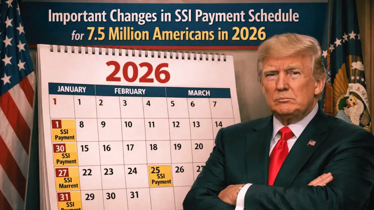 Changes in SSI Payment Schedule