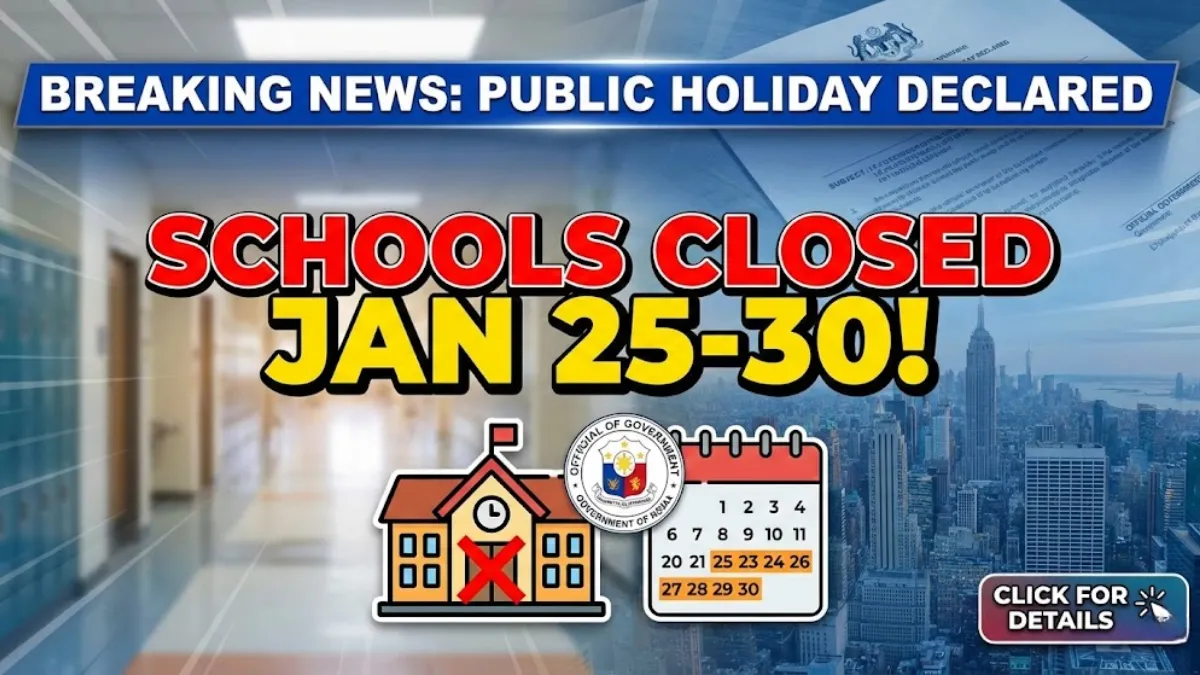 Public Holiday Declared